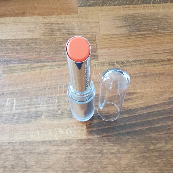 Shu Uemura Rouge Unlimited Sheer Shine Lipstick in Orangenius - Picture 4 of 5